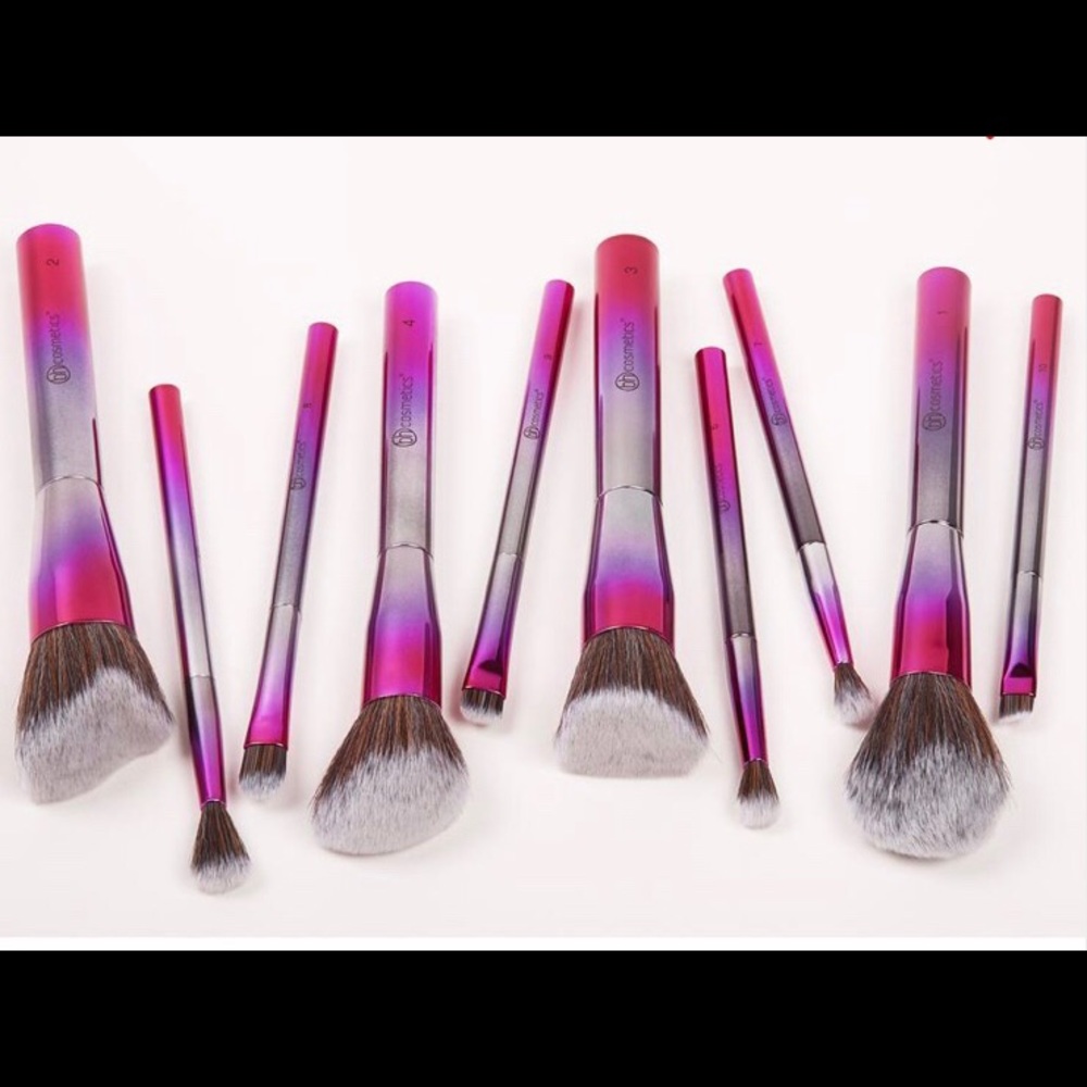 BH Cosmetics Royal Affair 10 Piece Brush Set NWT! - Picture 2 of 3